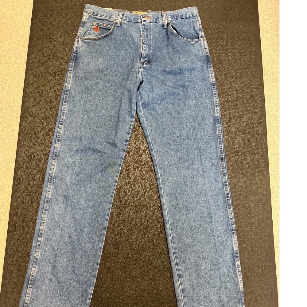 Wrangler 20X Original 22MWXVM Mens Jeans 36x34 Blue Denim Tapered Leg NEW